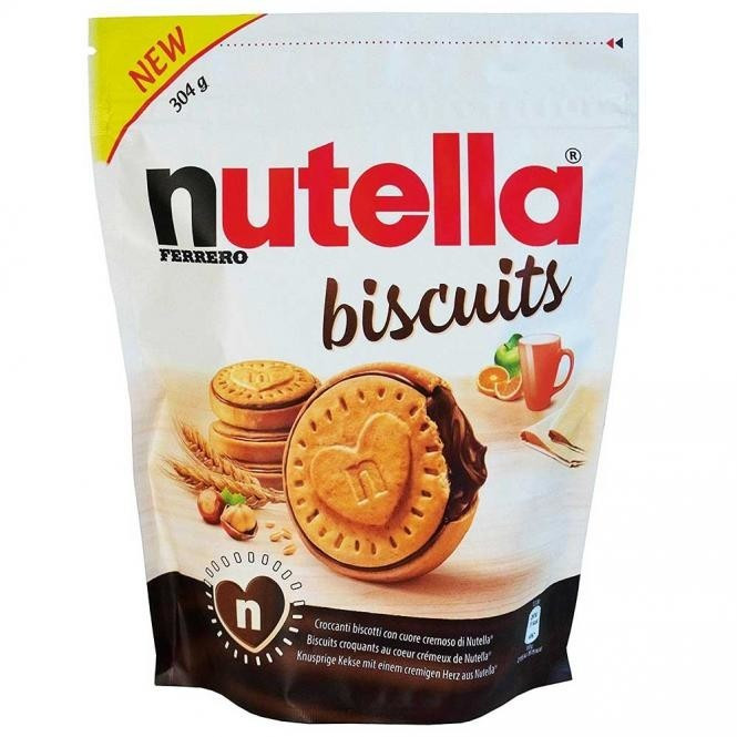Biscuits Croquants Au Coeur Onctueux De Nutella®