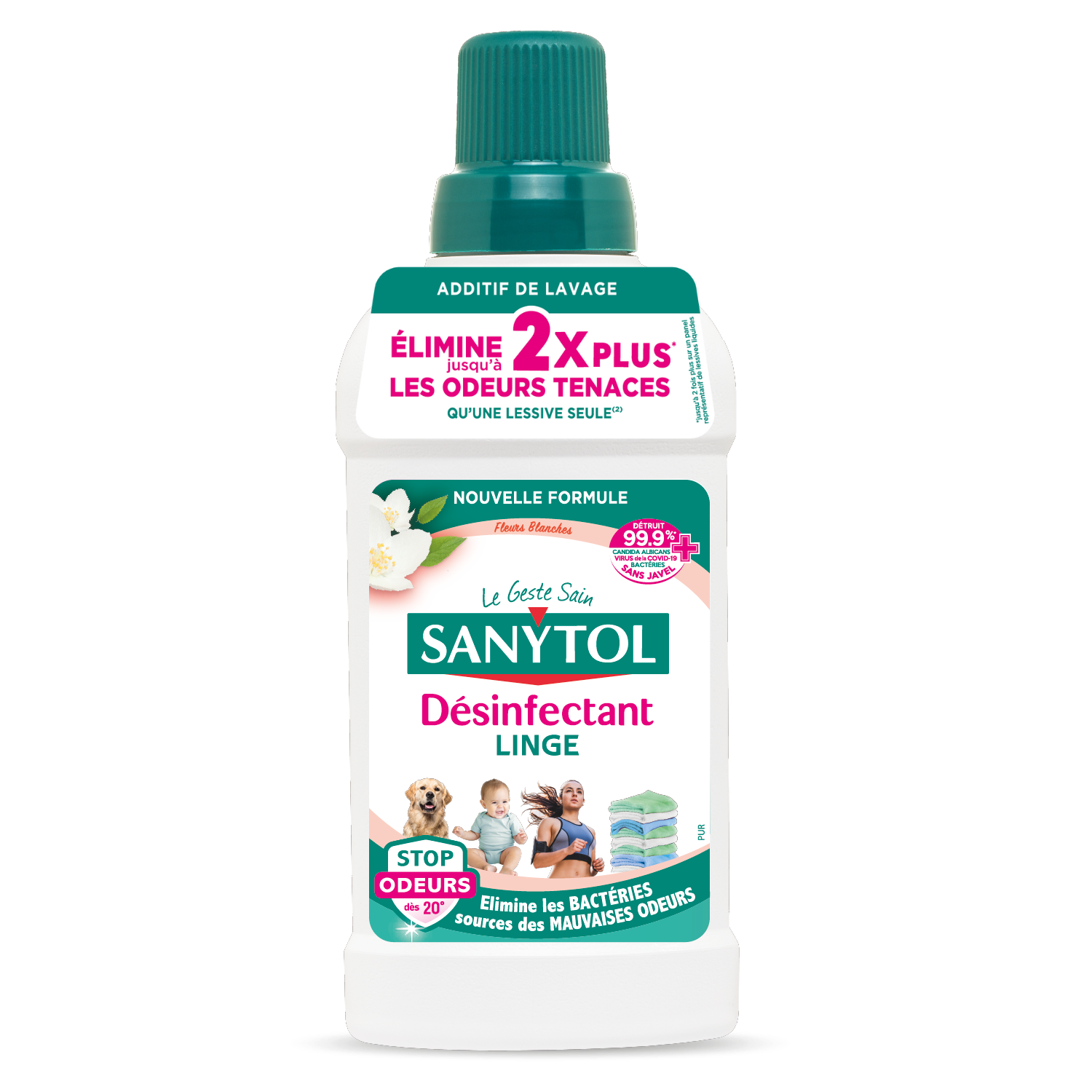 Le Désinfectant Du Linge (anti-odeurs/ Fleurs Blanches)