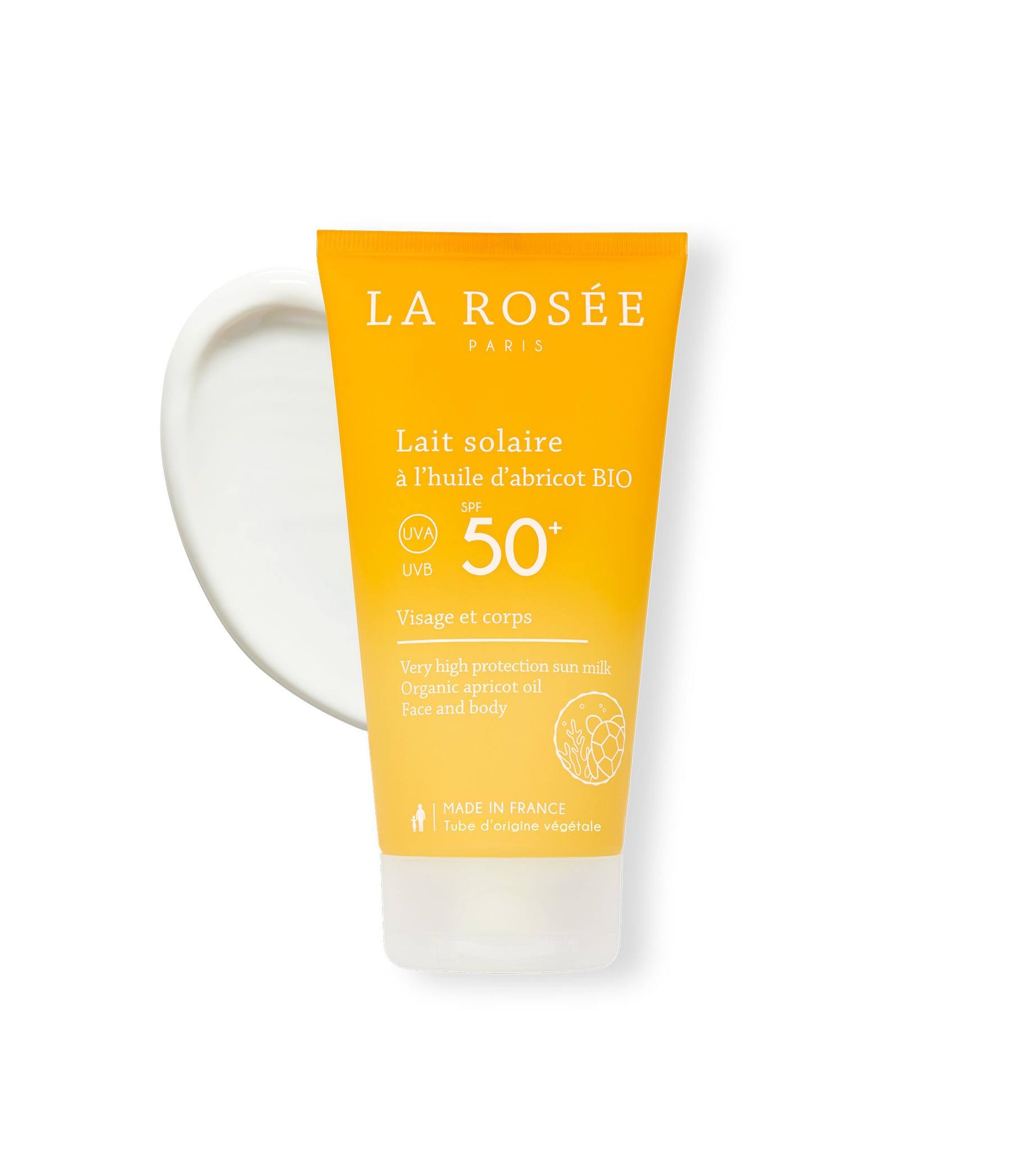 Lait Solaire À L'huile D'abricot Bio - Spf 50+