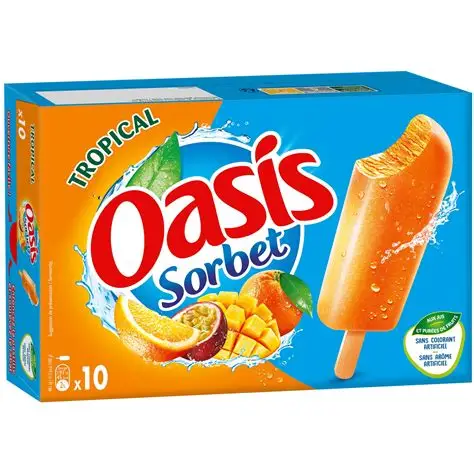 Bâtonnets Sorbets Tropical