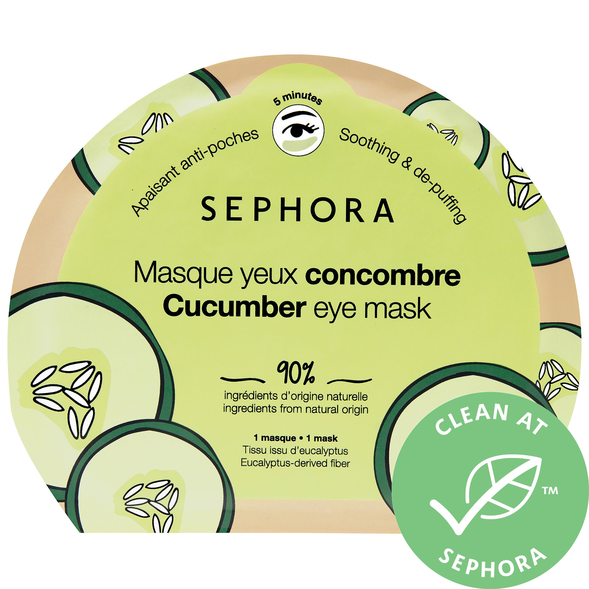 Clean Eye Mask Cucumber 1 Mask