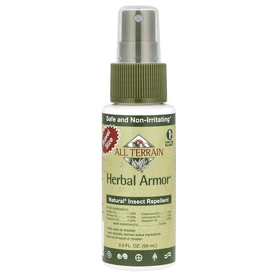 Herbal Armor®, Natural Insect Repellent, 2 Fl Oz (59 Ml)