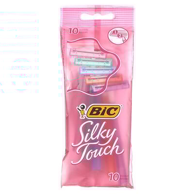 Silky Touch Disposable Razors, 10 Razors