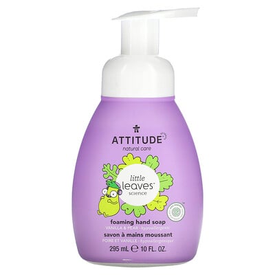 Little Leaves Science, Foaming Hand Soap, Vanilla & Pear, 10 Fl Oz (295 Ml)