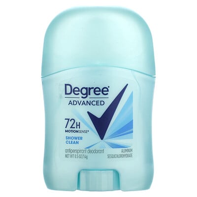 Advanced, 72 Hour Motionsense, Antiperspirant Deodorant, Shower Clean, 0.5 Oz (14 G)
