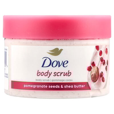 Body Scrub, Pomegranate Seeds & Shea Butter , 10.5 Oz (298 G)