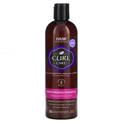 Curl Care, Moisturizing Shampoo, 12 Fl Oz (355 Ml)