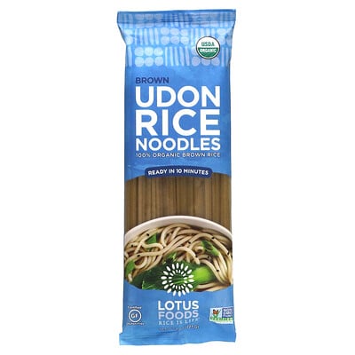 Brown Udon Rice Noodles, 8 Oz (227 G)