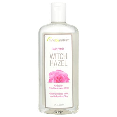 Witch Hazel, Alcohol-free, Rose Petals, 12 Fl Oz (355 Ml)