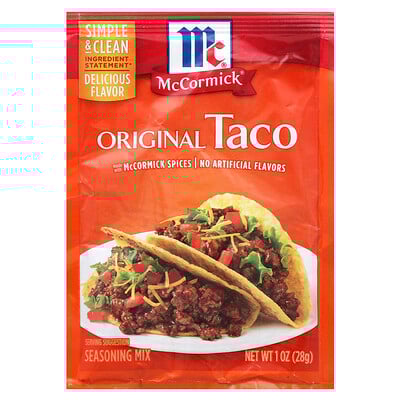 Original Taco Seasoning Mix, 1 Oz (28 G)