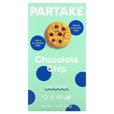 Soft Cookies, Chocolate Chip, 5.5 Oz (156 G)