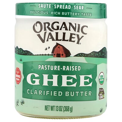 Ghee Clarified Butter, 13 Oz (368 G)