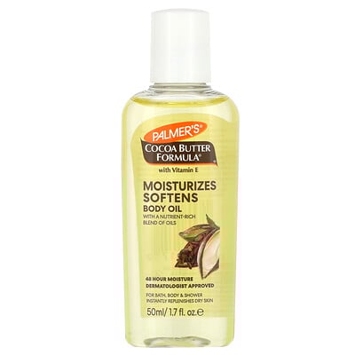 Cocoa Butter Formula With Vitamin E, Body Oil, 1.7 Fl Oz (50 Ml)