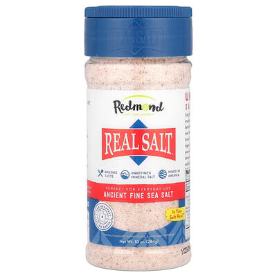 Real Salt®, Ancient Fine Sea Salt, 10 Oz (284 G)