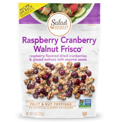 Fruit & nut toppers, raspberry cranberry walnut frisco, 4 oz (113 g) by ...