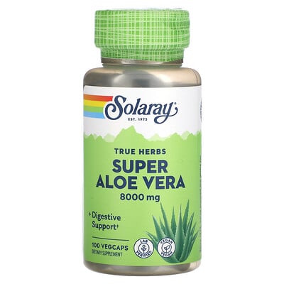 True Herbs Super Aloe Vera, 8,000 Mg, 100 Vegcaps