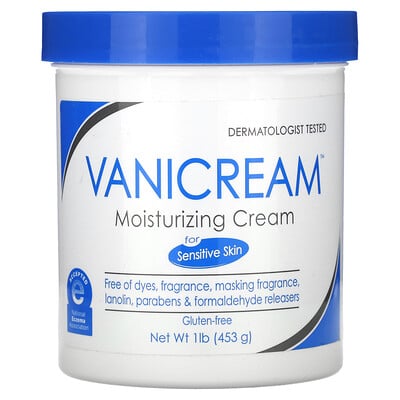 Moisturizing Cream, For Dry, Irritated Or Sensitive Skin, 1 Lb (453 G)