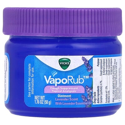 Vaporub™, Ointment, Lavender, 1.76 Oz (50 G)