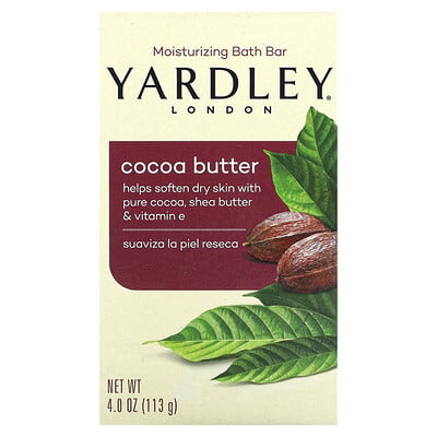Moisturizing Bath Bar, Cocoa Butter, 4 Oz (113 G)