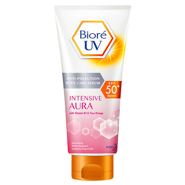 Biore UV Anti-Pollution Body Care Serum Intensive Aura SPF50+ 