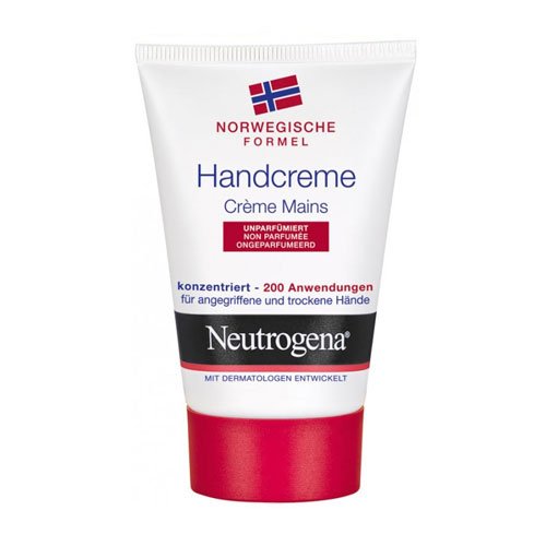 Neutrogena Unscented Concentrated Hand Cream Red Version 50 Ml