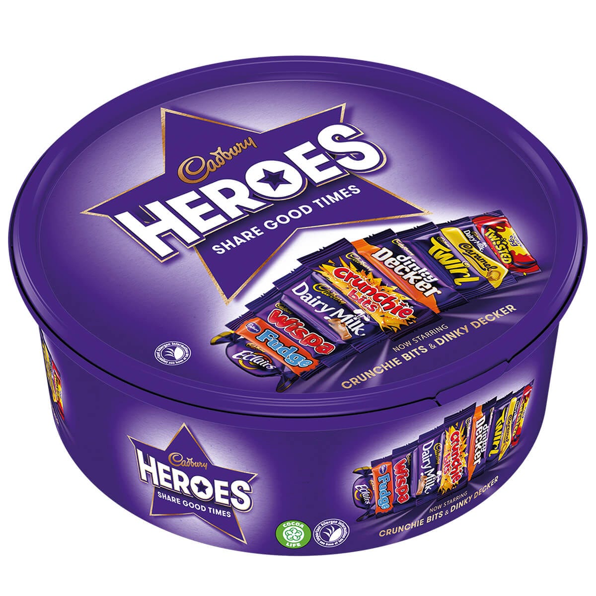 Cadbury Heroes 550g Tub NWT8172
