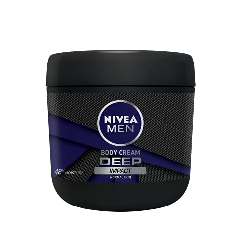 Nivea Men Body Cream Deep Impact Normal Skin 13.5oz 48h Moisture