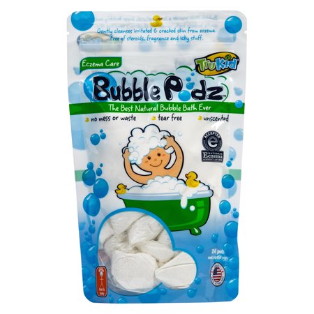 Bubble Podz: Sensitive Care (Eczema) Unscented Bubble Bath