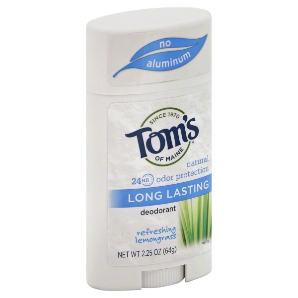 Tom'S of Maine Natural Long-Lasting Deodorant Stick Lemongrass