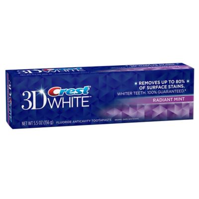 Crest 3D White Radiant Mint Toothpaste, 3.8 OZ (107 G)