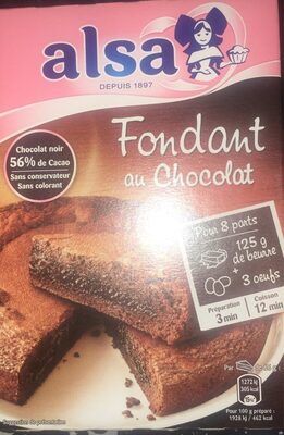 Préparation pour Fondant au Chocolat