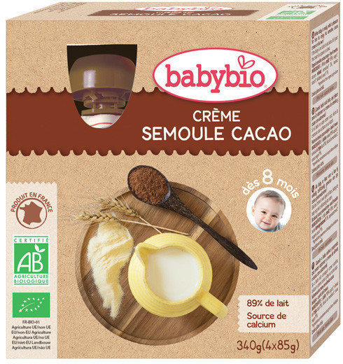 Semoule Cacao Bio 8m+