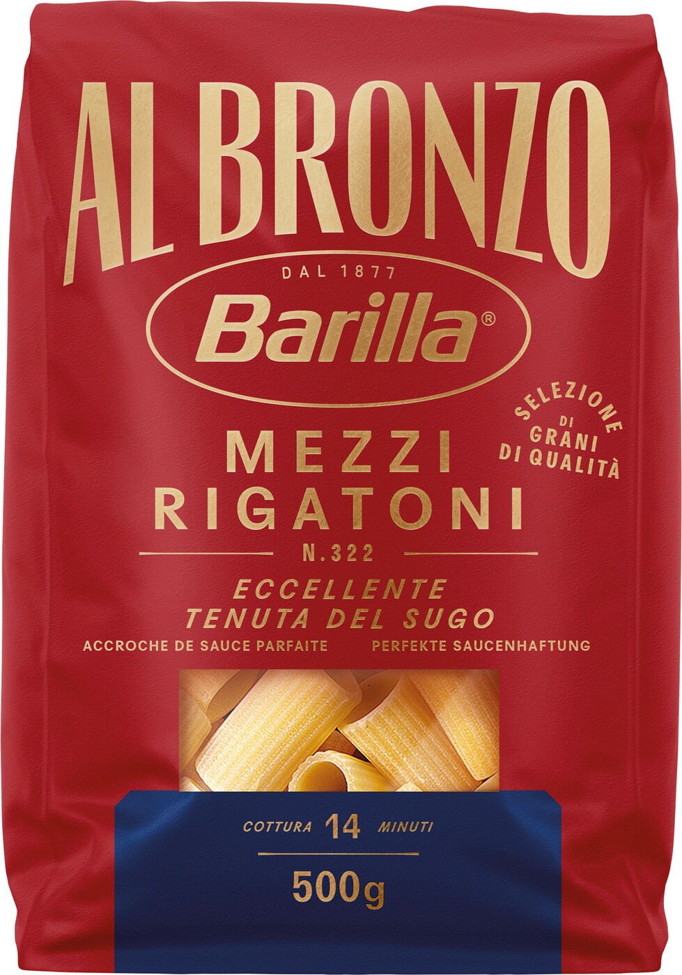 Pâtes Mezzi Rigatoni Al Bronzo