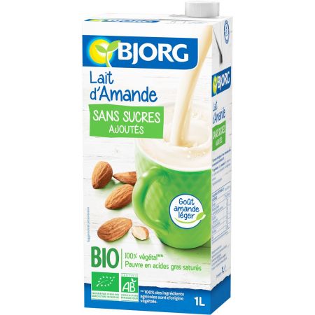 Boisson Amande Sans Sucres Bio