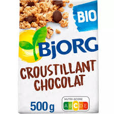 Céréales Muesli Croustillant Chocolat Bio