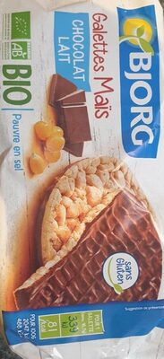 Galettes Maïs Chocolat au Lait Bio