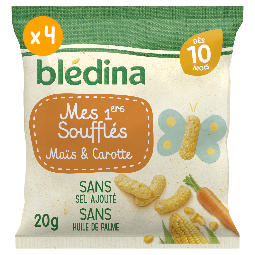Biscuits Maïs et Carotte 