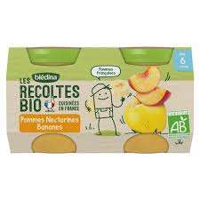 Les Récoltes Bio Pomme Nectarine Banane