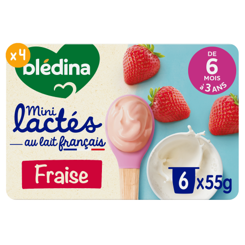 Mini Lactés Fraise 