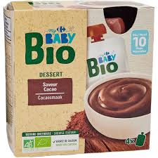 Dessert Cacao Bio 10m+