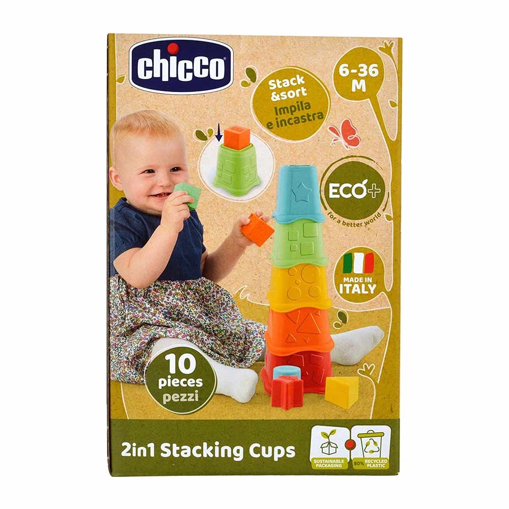Cubes à Empiler 6 mois+