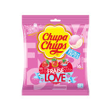 Sucettes Fraise Love
