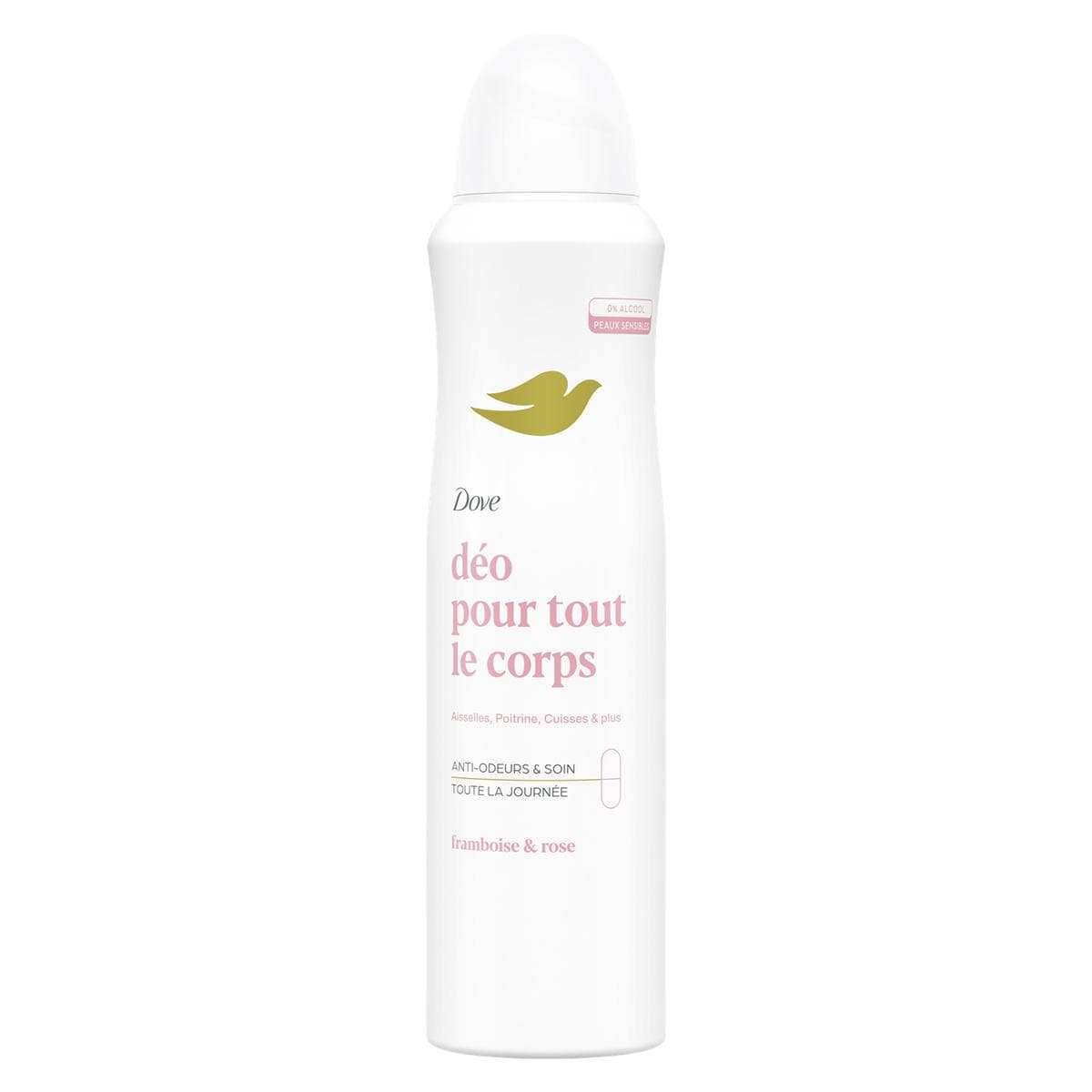 Déodorant Spray Corps Framboise & Rose
