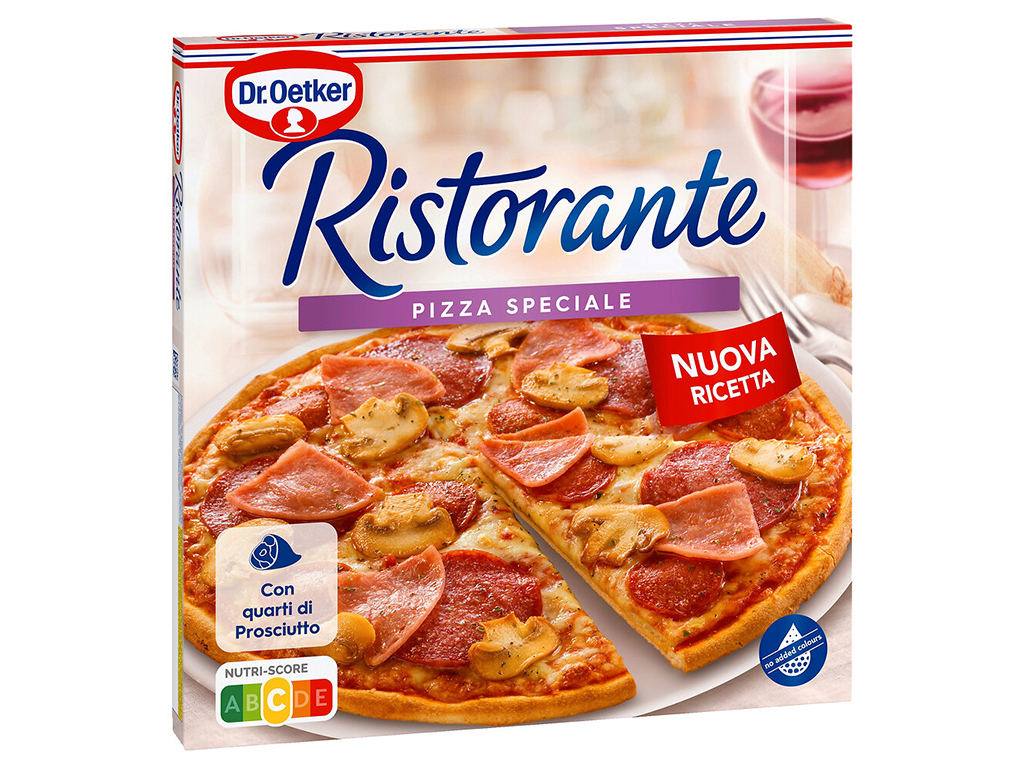 Pizza Jambon Salami Ristorante 