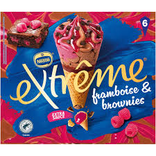Cônes Chocolat Framboise Extrême