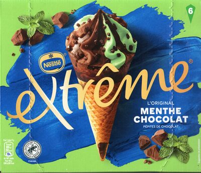 Cônes Menthe Chocolat Extrême
