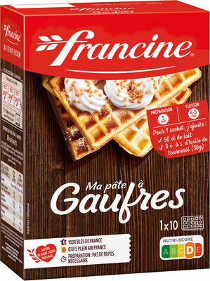 Préparation pour Gaufres