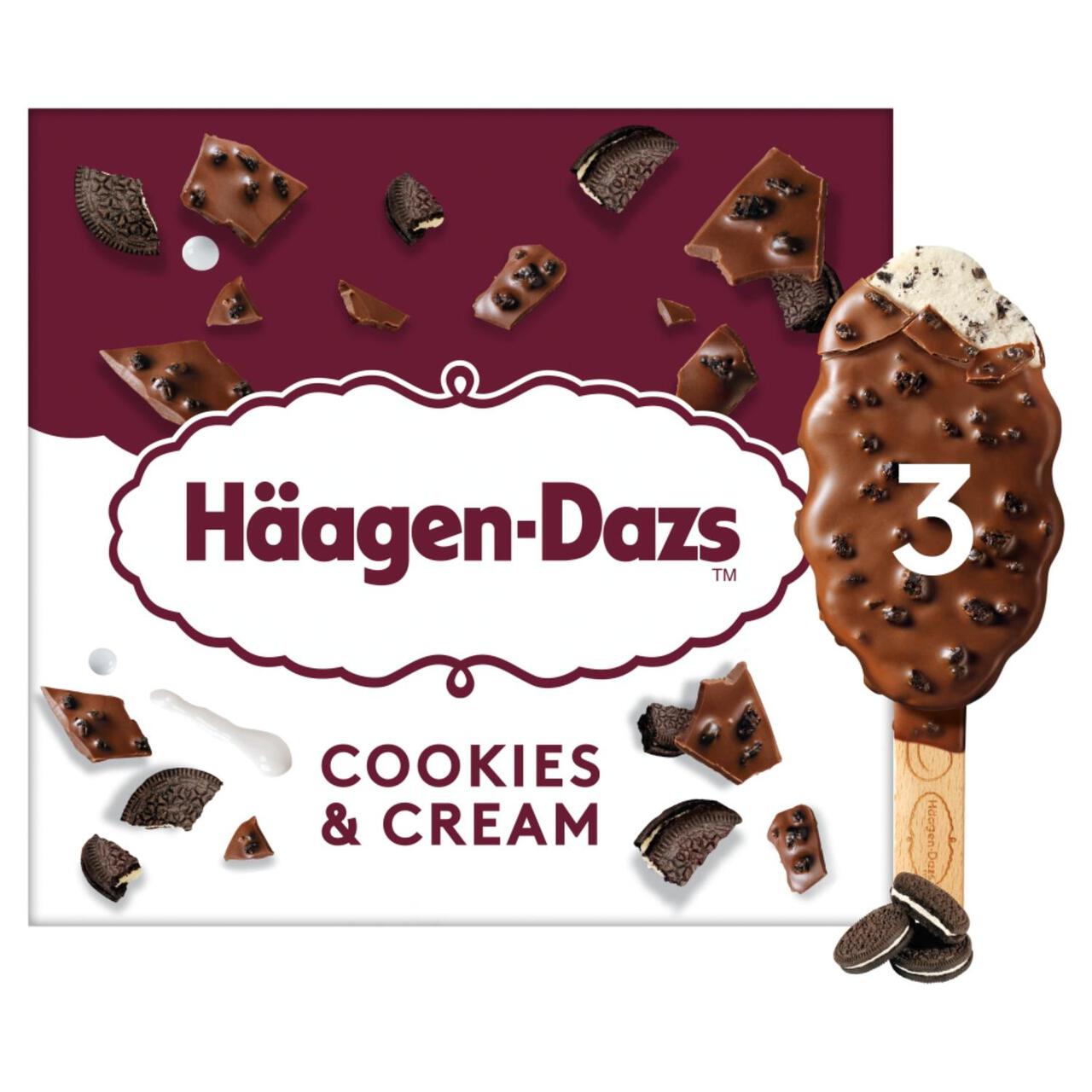 Bâtonnets Glacés Cookies & Cream