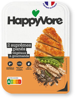 Suprêmes Panés Végétaux
