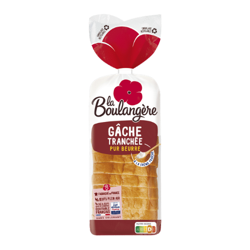 Gâche Pur Beurre Tranchée